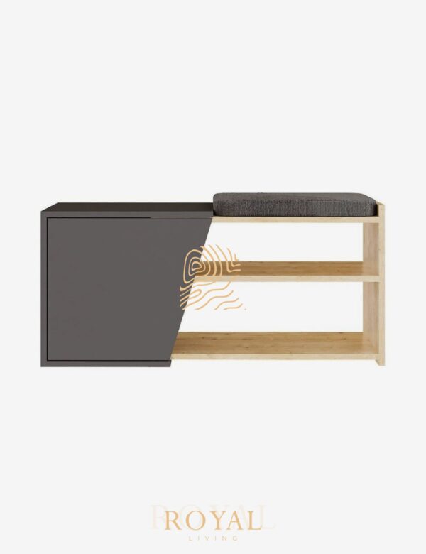 Fiona Modern Shoe Storage Bench, hidden shoe storage bench, shoe rack, shoe bench, cabinet sepatu, bangku sepatu, shoe storage with seat, entryway shoe storage bench, shoe cabinet with seat, modern shoe rack with seat, kursi rak sepatu, bangku rak sepatu, kursi rak sepatu unik, kursi rak sepatu kayu, rak sepatu sekaligus kursi, rak sepatu tempat duduk, rak sepatu duduk, rak sepatu sofa, rak sepatu duduk, stool rak sepatu, harga rak sepatu, jual rak sepatu kayu jati, model rak sepatu duduk, desain bench shoe, rak sepatu jepara, gambar bangku rak sepatu, rak sepatu minimalis, furniture rak sepatu, mebel kayu rak sepatu, lemari sepatu, Royal Living