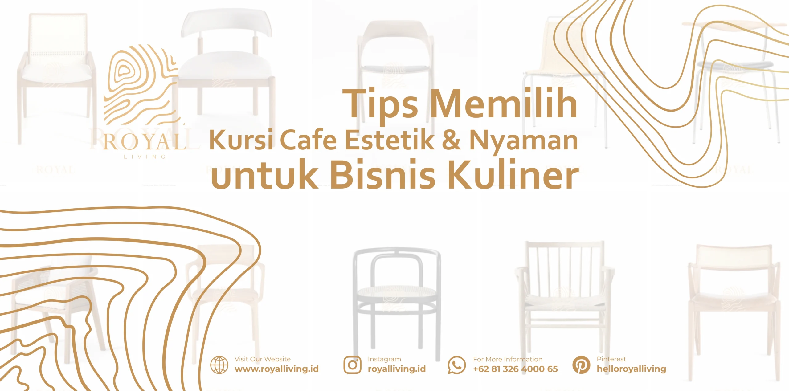 Tips Memilih Kursi Cafe Estetik Nyaman untuk Bisnis Kuliner