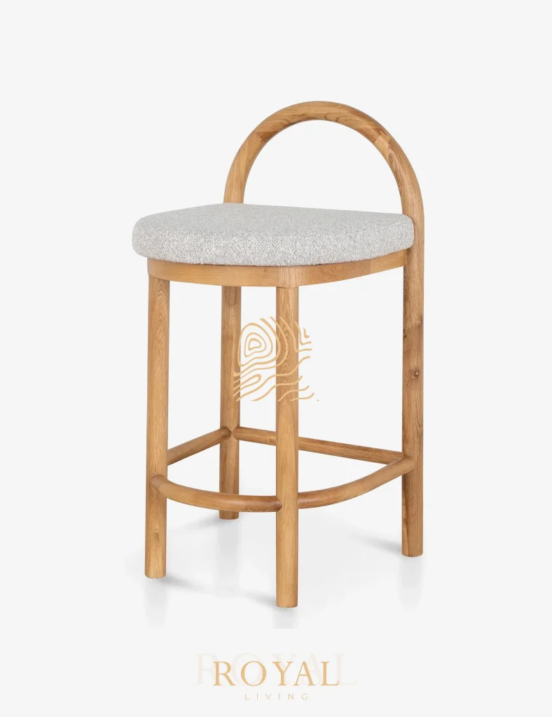 Alrik Counter Stool Bar Cafe Kayu Jati, Counter Stool Kayu Jati, Kursi Bar Kayu Jati, Kursi Bar Minimalis, Kursi Bar Cafe, Kursi Counter Cafe, Counter Stool Minimalis, Kitchen Island Stool, Kursi Kitchen Island, Kursi Bar Scandinavian, Kursi Bar Japandi, Wooden Bar Stool, Stool Kayu Modern, Kursi Cafe Modern, Furniture Cafe Minimalis, Furniture Kayu Jati, Kursi Bar Restoran, Counter Chair Kayu, Kursi Bar Natural, Premium Counter Stool, Royalliving
