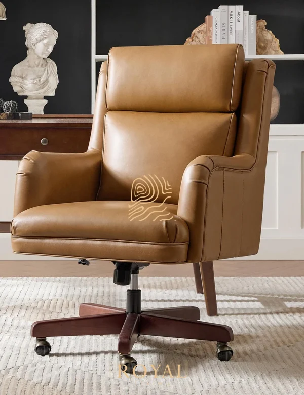 Gapar Kursi Kantor Minimalis Original Leather, kursi kantor minimalis, kursi kantor kulit asli, kursi kantor original leather, kursi direktur premium, executive office chair, kursi kerja ergonomis, kursi kantor modern, kursi kantor mewah, kursi kantor premium, kursi putar kantor, kursi kerja kulit asli, kursi home office premium, furniture kantor minimalis, kursi kantor kaki kayu, kursi kantor executive, kursi kantor berkualitas, kursi kerja modern, office chair original leather, kursi kantor elegan, royal living furniture