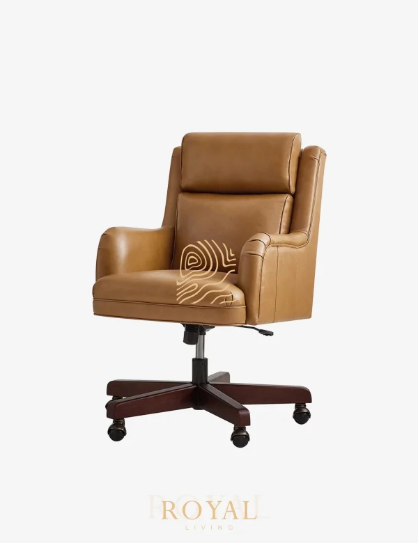 Gapar Kursi Kantor Minimalis Original Leather, kursi kantor minimalis, kursi kantor kulit asli, kursi kantor original leather, kursi direktur premium, executive office chair, kursi kerja ergonomis, kursi kantor modern, kursi kantor mewah, kursi kantor premium, kursi putar kantor, kursi kerja kulit asli, kursi home office premium, furniture kantor minimalis, kursi kantor kaki kayu, kursi kantor executive, kursi kantor berkualitas, kursi kerja modern, office chair original leather, kursi kantor elegan, royal living furniture