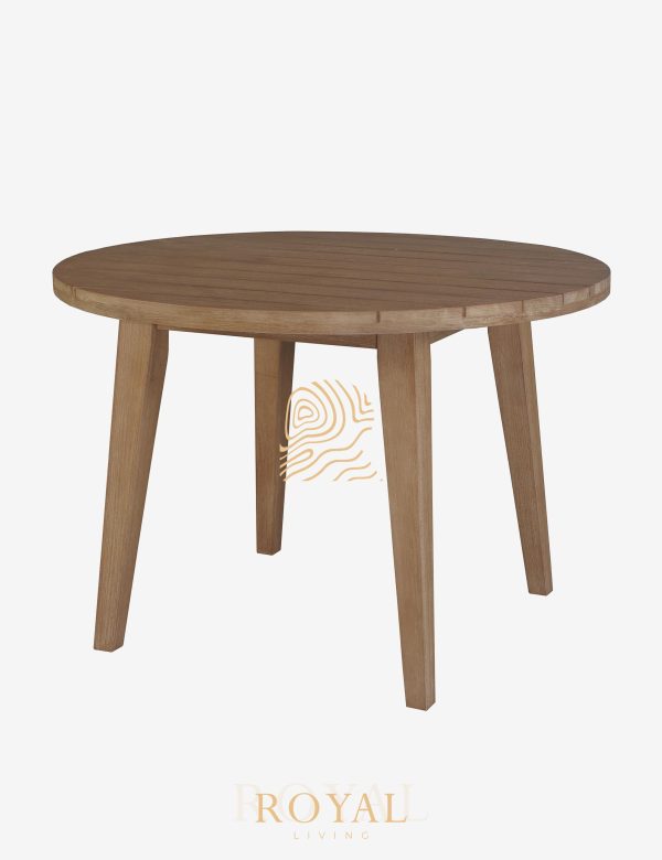 Welmar Round Dining Table Outdoor, dining table, dining table outdoor, dining table cafe, dining table teak wood, dining table cafe outdoor, meja makan outdoor, meja makan kayu bundar, meja kayu bundar, meja makan minimalis, meja outdoor minimalis, meja makan cafe, meja kafe kayu, meja restoran minimalis, meja makan kayu minimalis, meja bundar untuk cafe, meja outdoor kayu, meja makan untuk restoran, meja makan minimalis modern, meja teras kayu, meja makan bundar, royalliving